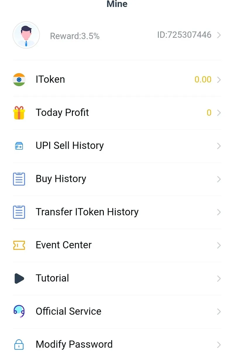 ViviPay User Profile Dashboard